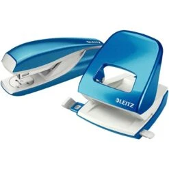 Leitz Heftgerät 5095-10-36, NeXXt WOW, Set, Heftleistung 30 Blatt, Blau Metallic, 3-teilig -Novus Leitz Verkaufe 0176948d45c87ba32e4fa6df489975193750aeff heftgeraet leitz 5095 10 36 nexxt wow set