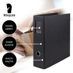 Rössler-Papier Ordner 1317452709 S.O.H.O., Karton, A4, 8,5cm, Schwarz, Mit Rückenschild 11 Rössler-Papier Ordner 1317452709 S.O.H.O., Karton, A4, 8,5cm, Schwarz, Mit Rückenschild -Novus Leitz Verkaufe 036bee419033d13efa85a66bb24c6cdb10af5b4c ordner roessler papier 1317452709 s.o.h.o