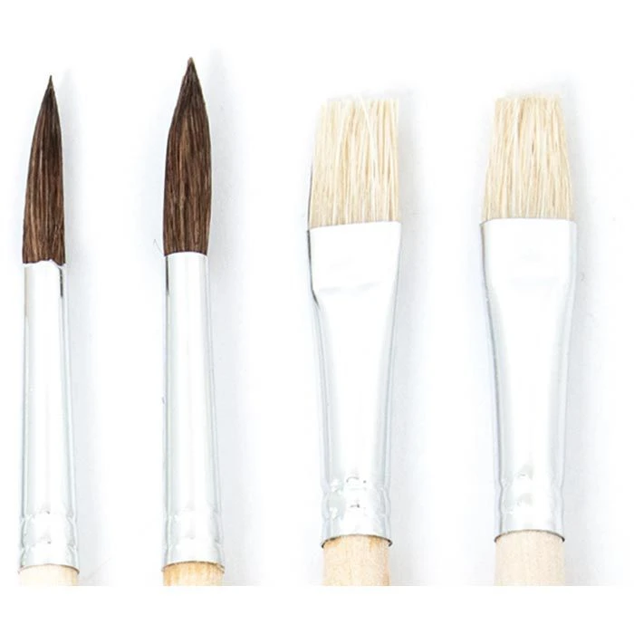 Brunnen 1048929 Schulpinsel 12 Stück Set 3 Brunnen 1048929 Schulpinsel 12 Stück Set – Bild 3