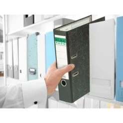 Elba 10407 SW Rado Ordner, A4, Breit, Karton, Schwarz -Novus Leitz Verkaufe 13a6da77b25eb69150a8ddf59c94ae59a60be4e7 ordner elba 10407 sw rado karton a4 8cm