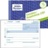 Zweckform Einnahme-/Ausgabebelege 1205, A6 Quer, Weiß, Mit Blaupapier, 50 Blatt