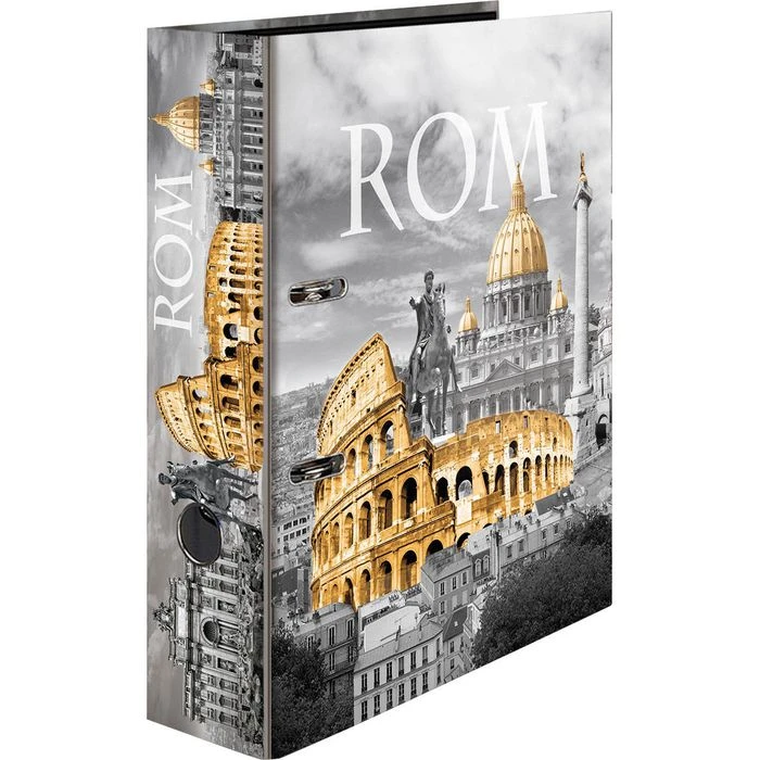 Herma 7174 Trendmetropolen Motivordner Rom, A4, Breit 1 Herma 7174 Trendmetropolen Motivordner Rom, A4, Breit