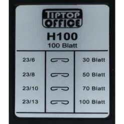 TipTop-Office Heftgerät TTO 403294, H100, Blockhefter, Heftleistung 100 Blatt, Schwarz 10 TipTop-Office Heftgerät TTO 403294, H100, Blockhefter, Heftleistung 100 Blatt, Schwarz -Novus Leitz Verkaufe 250793f423db90bf70c6c0af3ffdde6af76bd1f7 heftgeraet tiptop office tto 403294 h100