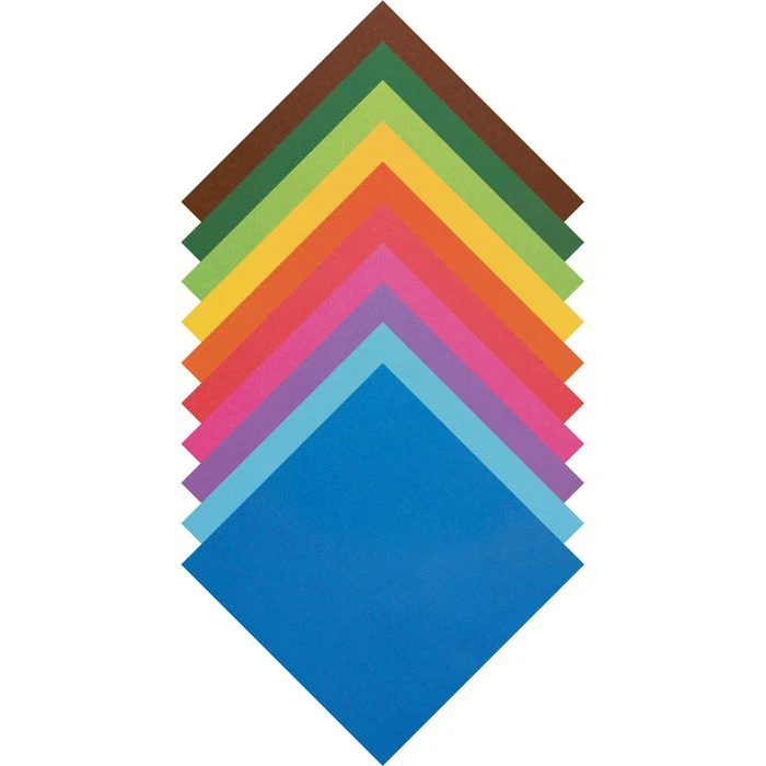 Folia 8915 Faltblätter 15 X 15cm 10 Farben 2 Folia 8915 Faltblätter 15 X 15cm 10 Farben – Bild 2