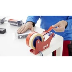 Tesa Klebefilmabroller 6012, Rot / Blau, Tischabroller Für 2 Kleberollen 25mm X 66m -Novus Leitz Verkaufe 2b5fe882ebf09a045686704f127c93758788dfa4 klebefilmabroller tesa 6012 rot blau