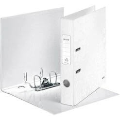 Leitz Ordner 1006-01-01 WOW Laminierter Karton, A4, 5,2cm, Weiß -Novus Leitz Verkaufe 30cf152cfbe5b55d5d30f56e9c928acca81ab031 ordner leitz 1006 01 01 wow laminierter karton a4