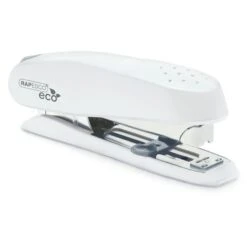 RAPESCO Heftgerät 1390 Eco Spinna, Heftleistung 50 Blatt, Soft Weiß