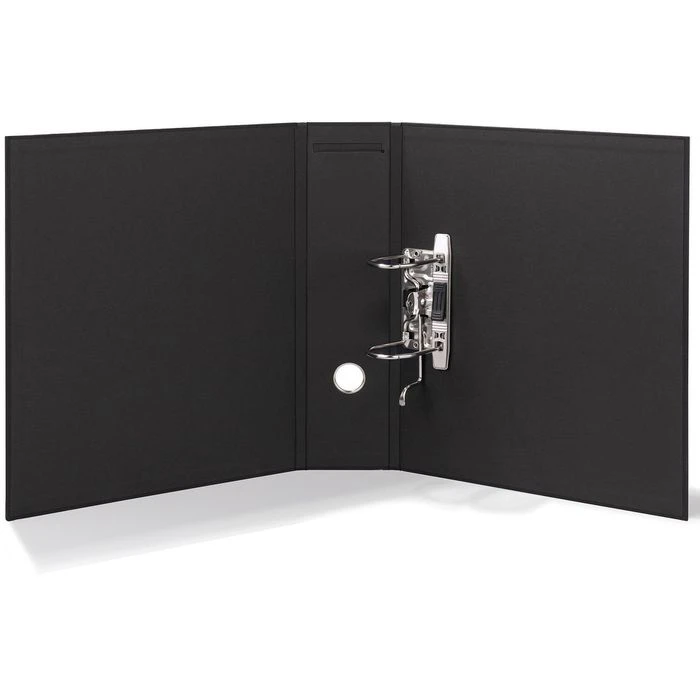 Rössler-Papier Ordner 1317452709 S.O.H.O., Karton, A4, 8,5cm, Schwarz, Mit Rückenschild 2 Rössler-Papier Ordner 1317452709 S.O.H.O., Karton, A4, 8,5cm, Schwarz, Mit Rückenschild – Bild 2