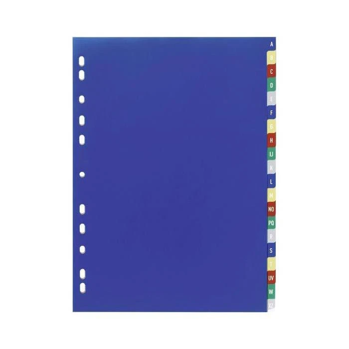Durable 6755-27 Register Kunststoff, A-Z, A4, 20-teilig, Vollfarbig 2 Durable 6755-27 Register Kunststoff, A-Z, A4, 20-teilig, Vollfarbig – Bild 2