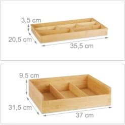 Relaxdays Tisch-Organizer 10024601, Bambus, Holz, 9 Fächer Und 1 Schublade, Braun -Novus Leitz Verkaufe 3800a5c57c546d7934cf682bcd91518e15bd7ab5 tisch organizer relaxdays 10024601 bambus