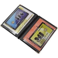 MJ-Design-Germany Ausweisetui 2242, Schwarz, 4 Fächer, 9 X 12cm, Kunstleder -Novus Leitz Verkaufe 3a502b27e772ba9772c613858c0278e53ec49613 ausweisetui mj design germany 2242