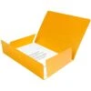 Exacompta Jurismappe 56404E, A4, Gelb, 400g/m² Karton, Mit 3 Einschlagklappen, 25 Stück
