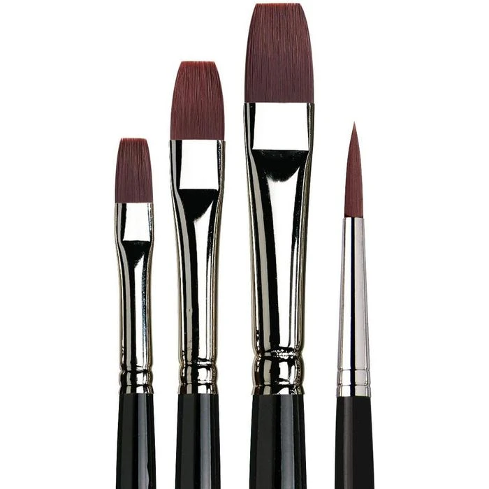 Da Vinci Da-Vinci Pinsel 4220 Top-Acryl Malpinsel-Set, Synthetikpinsel Flach & Rund, 4 Stück 3 Da Vinci Da-Vinci Pinsel 4220 Top-Acryl Malpinsel-Set, Synthetikpinsel Flach & Rund, 4 Stück – Bild 3