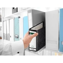 Leitz 1076-00-00 Ordner, A5 Quer, Breit, Hartpappe, Schwarz -Novus Leitz Verkaufe 4ff2cd61bf0d874ddbcb6a15cd375583487b7b5e ordner leitz 1076 karton a5 quer 8cm