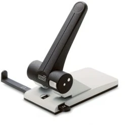 Novus Locher B 265, 025-0266, Schwarz/grau, Registraturlocher, Stanzleistung Ca. 65 Blatt
