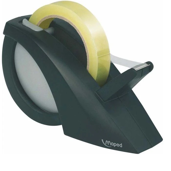 Maped Klebefilmabroller Expert Compact Pro Green, Tischabroller Für Kleberollen 19mm X 66m, Schwarz 1 Maped Klebefilmabroller Expert Compact Pro Green, Tischabroller Für Kleberollen 19mm X 66m, Schwarz