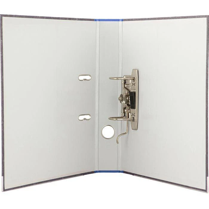 Grüner Balken Ordner A4, Schmal, 5cm, Blau, Karton, Wolkenmarmor 2 Grüner Balken Ordner A4, Schmal, 5cm, Blau, Karton, Wolkenmarmor – Bild 2