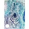 Pelikan Zeichenmappe 238205, Zebra, A3, Karton, 3 Einschlagklappen, Gummizug