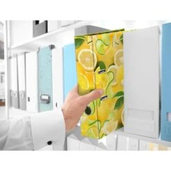 Herma Ordner 7114 Früchte, Karton, A4, 7cm, Motiv Zitrone -Novus Leitz Verkaufe 73f7e50e890184d9e9743ce19bad72f3007d861b ordner herma 7114 fruechte karton a4