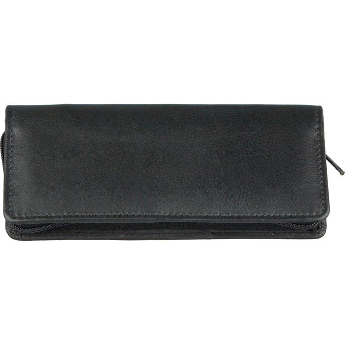 Alassio Schreibgeräte-Etui 2603 Echt Leder, Für 3 Schreibgeräte, Mit Reißverschluss, Schwarz 3 Alassio Schreibgeräte-Etui 2603 Echt Leder, Für 3 Schreibgeräte, Mit Reißverschluss, Schwarz – Bild 3