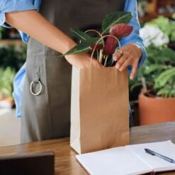 Folia Tragetaschen Braun, 18 X 21cm, Papiertüten Mit Henkel, 20 Stück 6 Folia Tragetaschen Braun, 18 X 21cm, Papiertüten Mit Henkel, 20 Stück -Novus Leitz Verkaufe 9bbb5db31f6cf5c32cd5d2943573683313b92109 tragetaschen folia braun 18 x 21cm