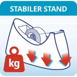 Tesa Klebefilmabroller 53918 Curve, Schwarz, Tischabroller Für Kleberollen 19mm X 33m -Novus Leitz Verkaufe 9ffc6f3ec5ebe735b5fff52c5fb1974e94382384 klebefilmabroller tesa 53918 curve schwarz