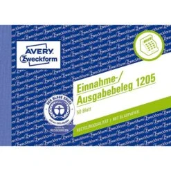Zweckform Einnahme-/Ausgabebelege 1205, A6 Quer, Weiß, Mit Blaupapier, 50 Blatt 8 Zweckform Einnahme-/Ausgabebelege 1205, A6 Quer, Weiß, Mit Blaupapier, 50 Blatt -Novus Leitz Verkaufe a11eb424babeab4613803c0b3dbd3f5d04a71996 einnahme ausgabebeleg zweckform 1205 a6 quer