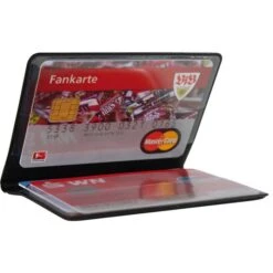 ID-Protec Kreditkartenhülle 18200, PP, RFID-Schutz, 97 X 69,5mm, Für 4 Karten, Schwarz