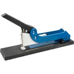 Sax Heftgerät Design Skre117/120, 0-499-04, Blockhefter, Heftleistung 170 Blatt, Blau