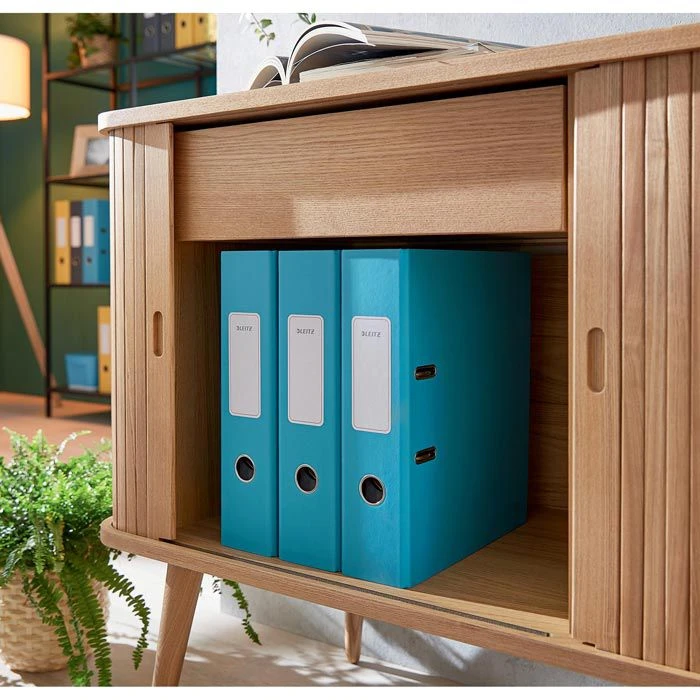 Leitz Ordner 1061-00-61, Cosy Soft-Touch, A4, Laminierter Karton, 8cm, Blau 2 Leitz Ordner 1061-00-61, Cosy Soft-Touch, A4, Laminierter Karton, 8cm, Blau – Bild 2