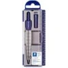 Staedtler Zirkel 550 50 Noris Club, 2-teilig, Einsatzzirkel, Grau/blau, Mit Sicherheitsnadel