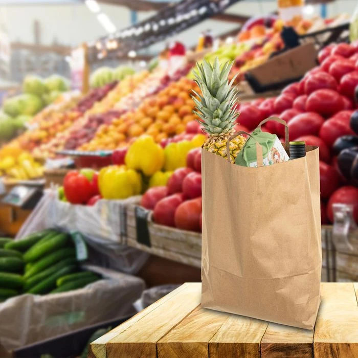 Topcraft Tragetaschen Braun, 32 X 42cm, Papiertüten Mit Henkel, 250 Stück 3 Topcraft Tragetaschen Braun, 32 X 42cm, Papiertüten Mit Henkel, 250 Stück – Bild 3