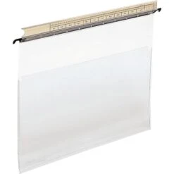 Leitz Hängesichttaschen 1938-00-00, Alpha, Kunststoff, Glasklar, 25 Stück