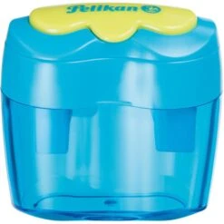 Pelikan Spitzer Flower 700702, Kunststoff, Blau, Doppelt, Stiftdurchmesser 8 Und 11 Mm