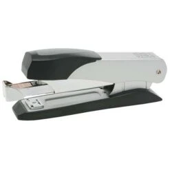 Sax Heftgerät Design 140, 0-140-00, Heftleistung 45 Blatt, Silber