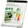 Leitz Laminierfolien 16918 ILAM, DIN A4, 80 Mic, Glänzend, Mit Abheftrand, 100 Stück