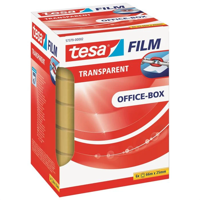 Tesa 57379 Tesafilm Klebeband 25mm X 66m 6 Stück 1 Tesa 57379 Tesafilm Klebeband 25mm X 66m 6 Stück