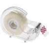 Idena Klebefilmabroller 631055, Transparent, Tischabroller Für Kleberollen 19mm X 33m