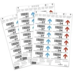 Durable Einsteckschilder 102202, Für Kennzeichnungstaschen, 240 Stück, 100 X 38mm