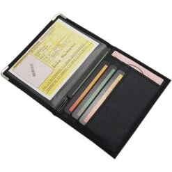 Böttcher-AG Ausweisetui 2137, Schwarz, 8 Fächer, 9 X 12cm, Mikrofaser -Novus Leitz Verkaufe c94493c3b4f4303571604a353133a1fa93bb4607 ausweisetui boettcher ag 2137