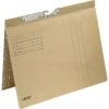 Leitz Pendelhefter 2187-00-00, A4, Natronbraun, Variable Heftung, 250 G/m² Karton, 50 Stück
