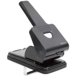 RAPESCO Locher 865-P2, 1163, Schwarz, Registraturlocher, Stanzleistung Ca. 63 Blatt