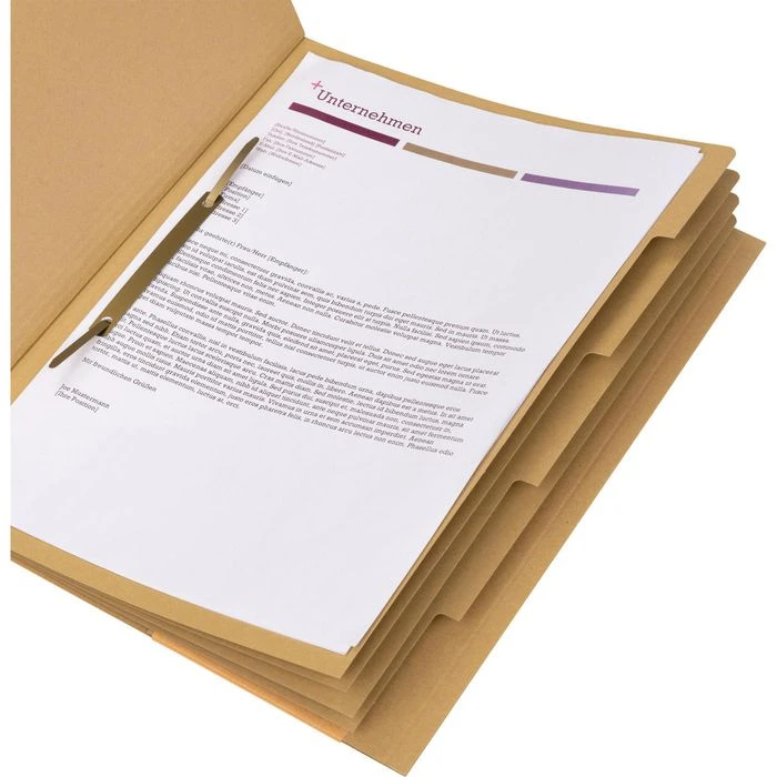 Elba Pendelhefter 100420923, A4, Natronbraun, 4x Kfm. Heftung, 320 G/m² Karton, Tasche, 20 Stück 7 Elba Pendelhefter 100420923, A4, Natronbraun, 4x Kfm. Heftung, 320 G/m² Karton, Tasche, 20 Stück – Bild 7