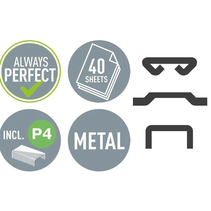 Leitz Heftgerät 5504-00-95, NeXXt, Heftleistung 40 Blatt, Schwarz 5 Leitz Heftgerät 5504-00-95, NeXXt, Heftleistung 40 Blatt, Schwarz – Bild 5