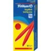 Pelikan Siegellack 361220 Packlack, Rot, Urkundenlack, Auf Rauen Papieren, 10 Stangen