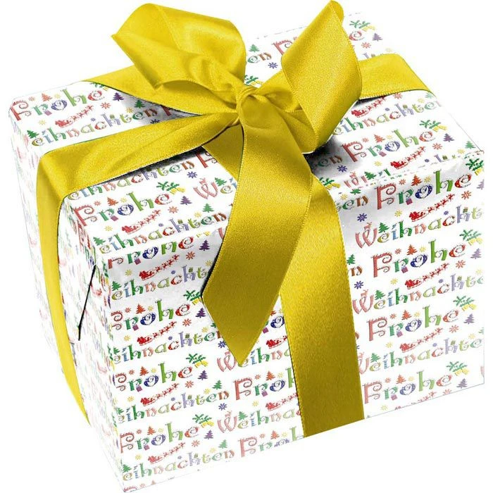 Geschenkpapier 70cm X 2m Frohe Weihnachten 1 Geschenkpapier 70cm X 2m Frohe Weihnachten