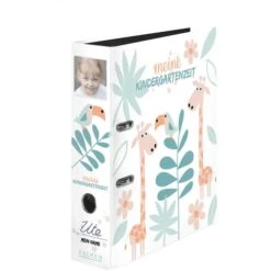 Falken Ordner 22001184 Meine Kindergartenzeit, A4, Karton, 8cm, Motiv Dschungel