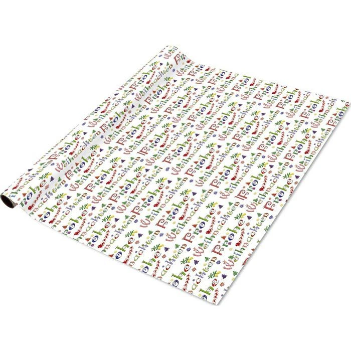Geschenkpapier 70cm X 2m Frohe Weihnachten 2 Geschenkpapier 70cm X 2m Frohe Weihnachten – Bild 2